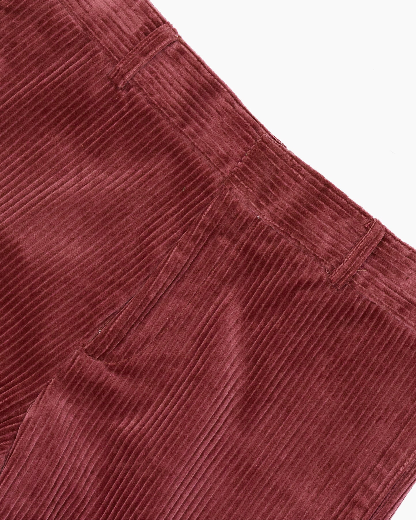 Maroon Corduroy Ivy Trouser