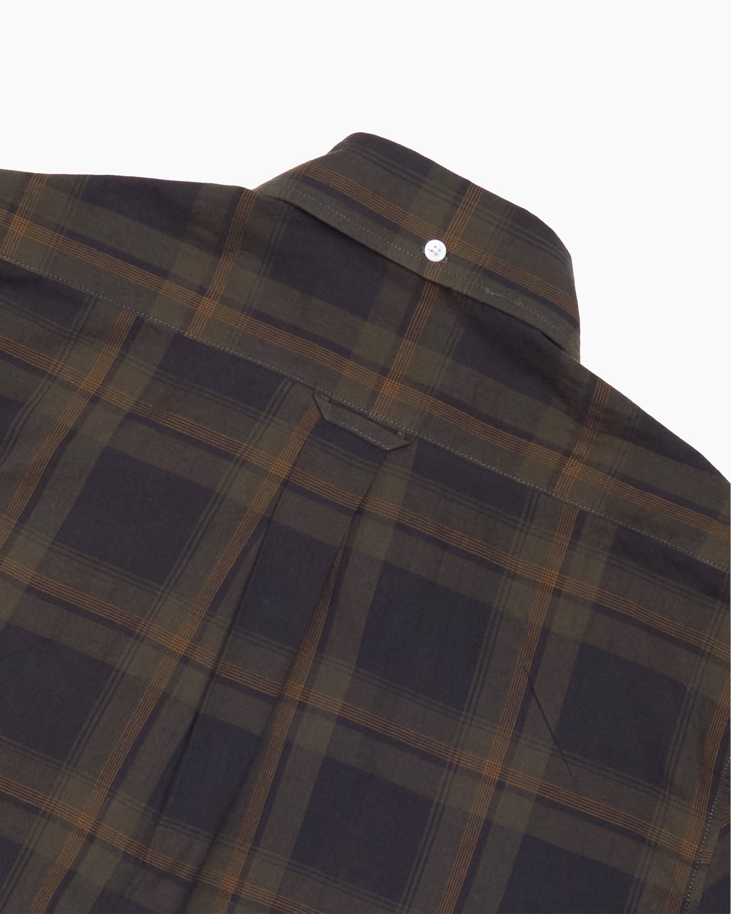 Dark Navy 50s Check Japanese Cotton Ivy Shirt