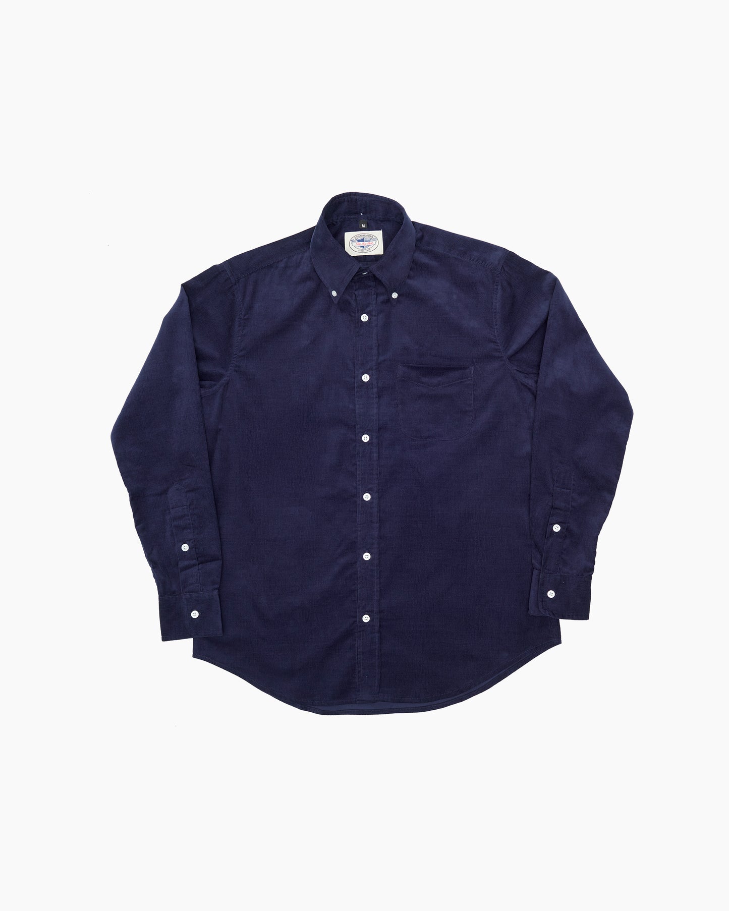Navy Corduroy Ivy Shirt
