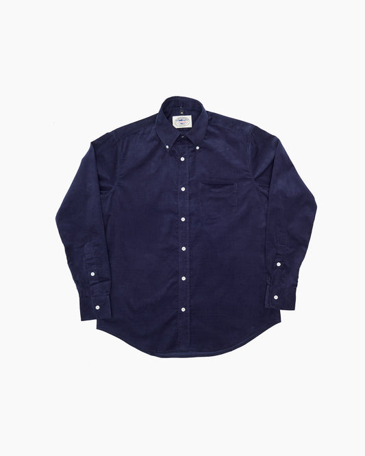 Navy Corduroy Ivy Shirt