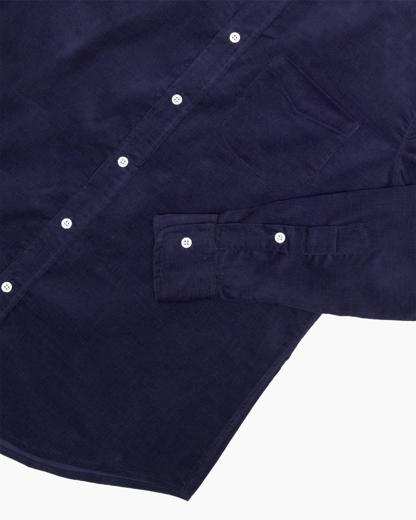 Navy Corduroy Ivy Shirt
