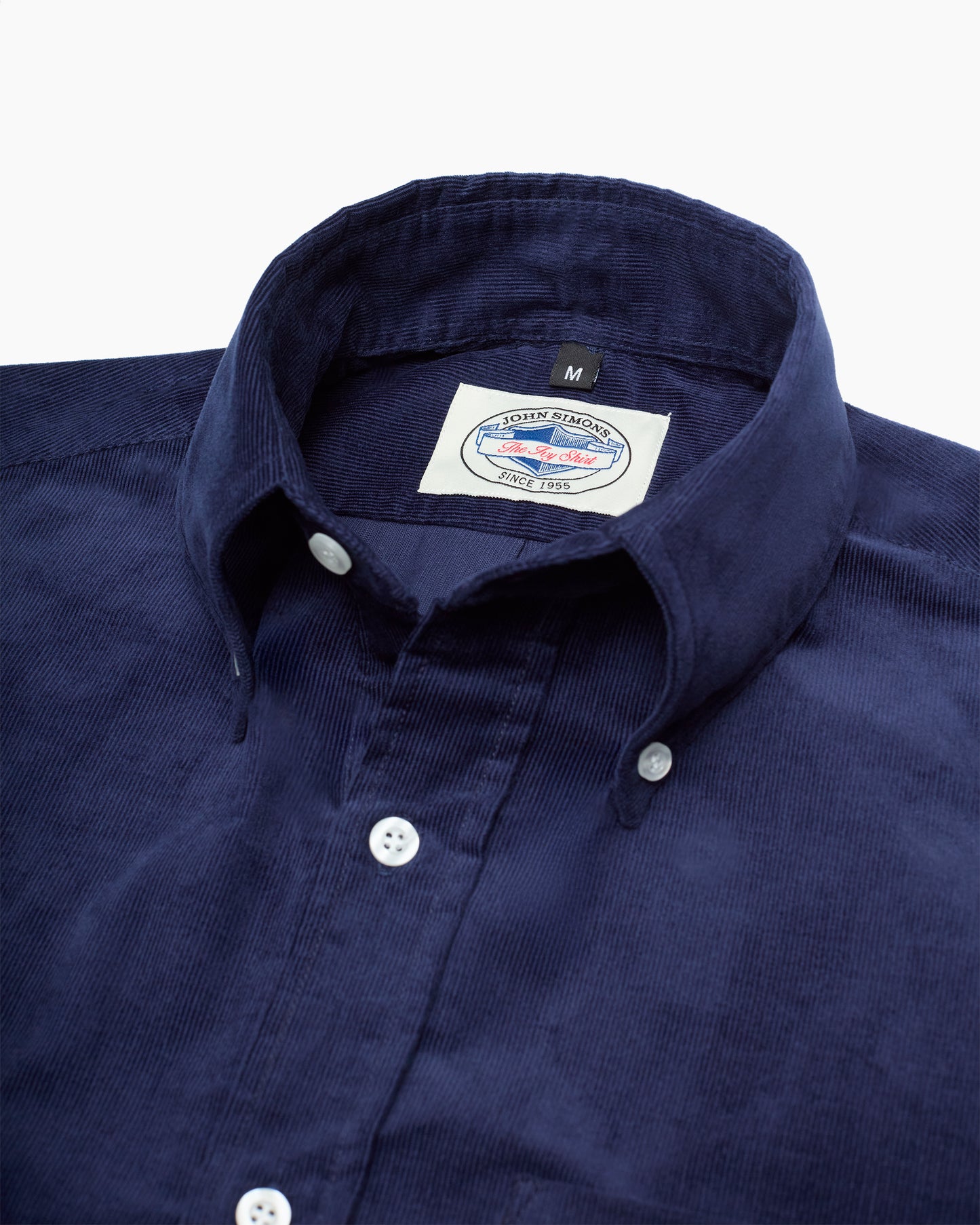 Navy Corduroy Ivy Shirt