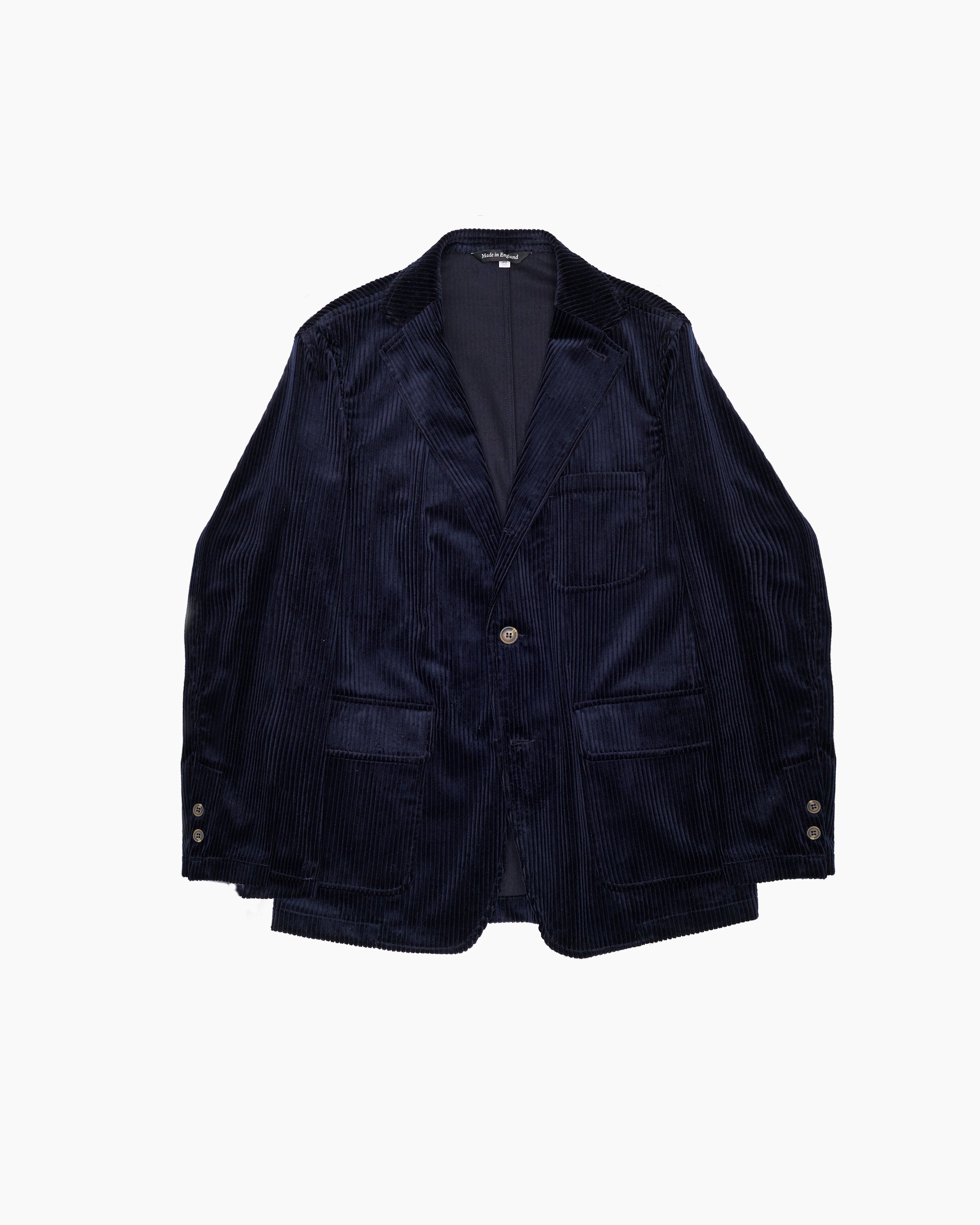 Navy Corduroy Ivy Jacket – JOHN SIMONS