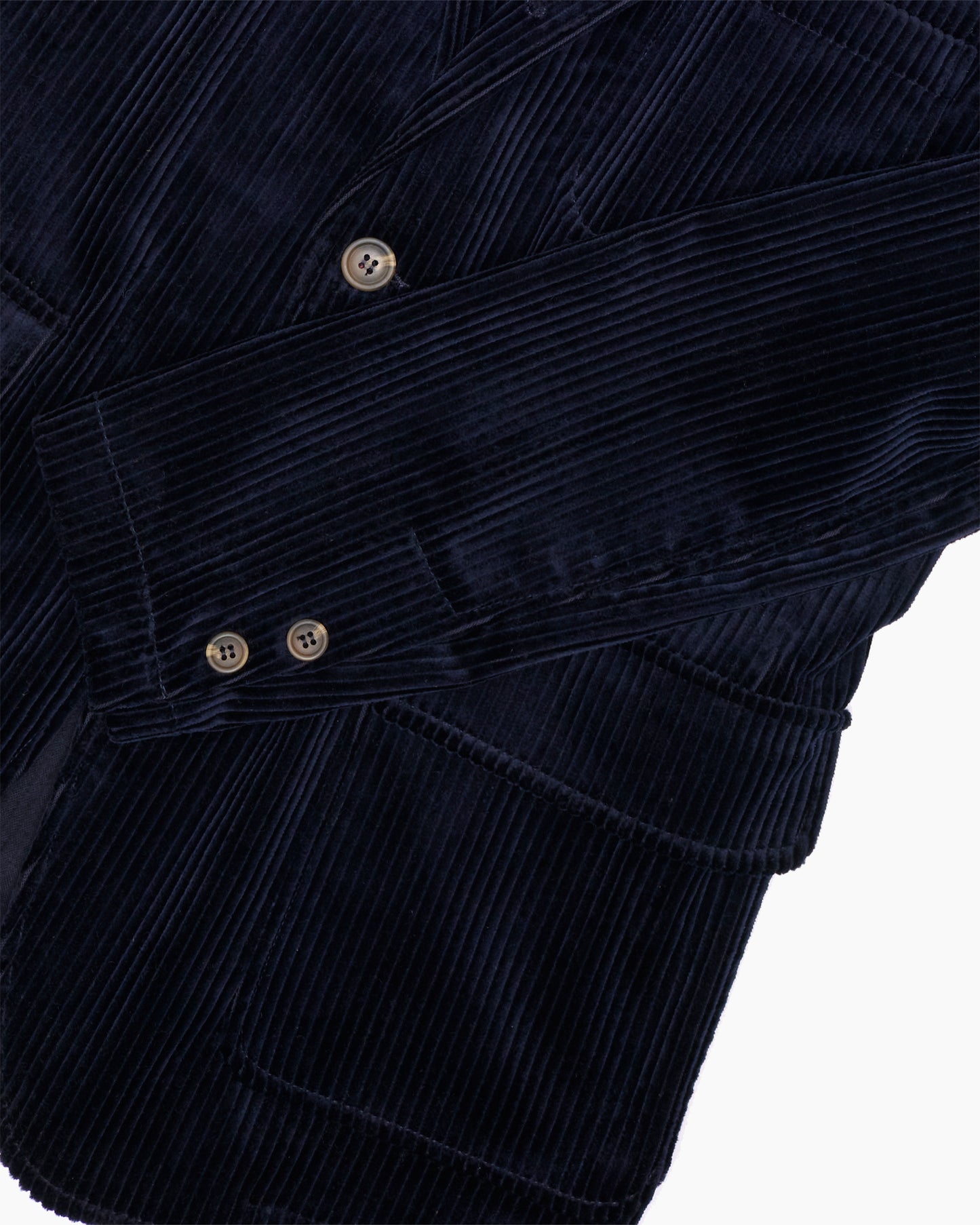 Navy Corduroy Ivy Jacket