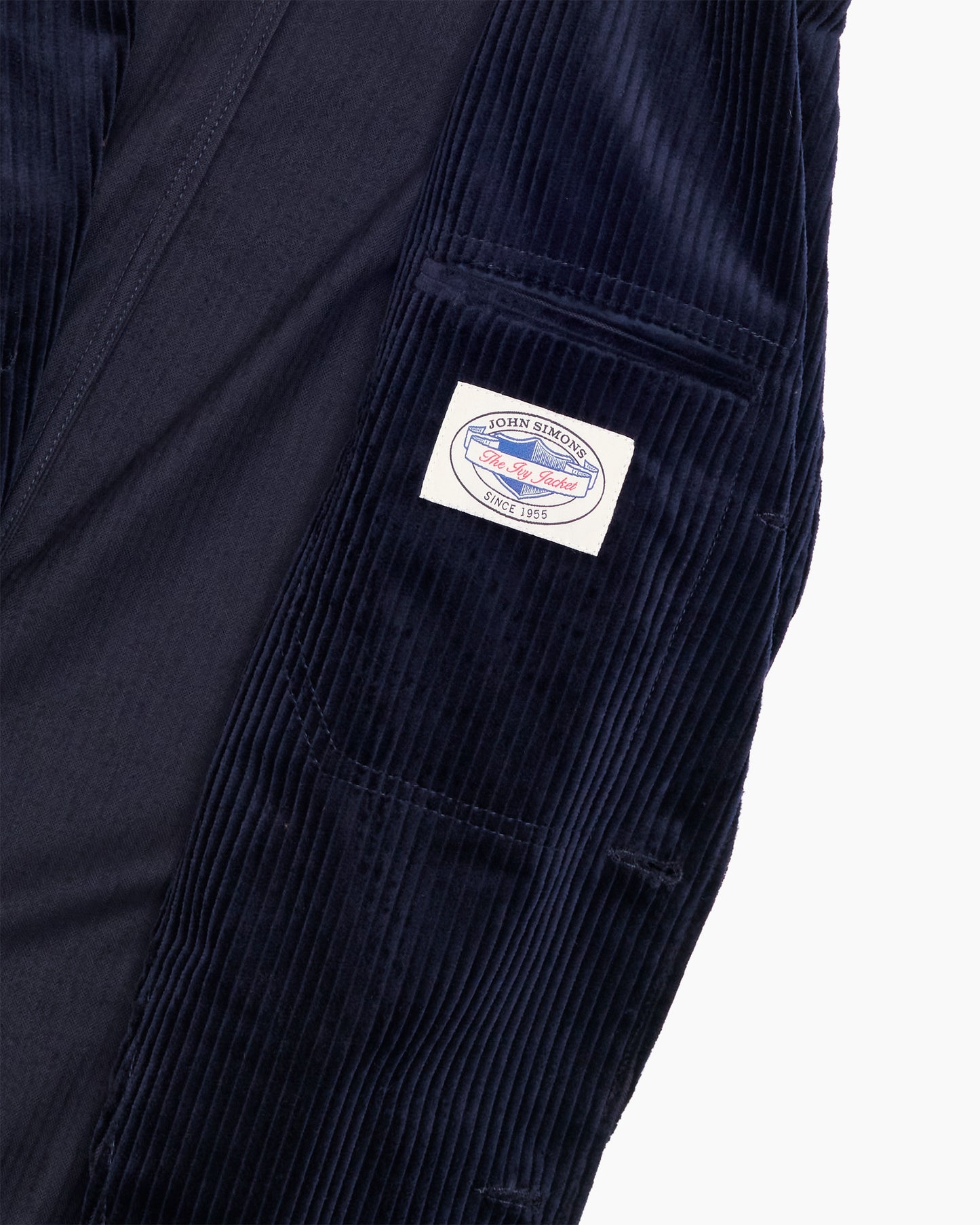 Navy Corduroy Ivy Jacket