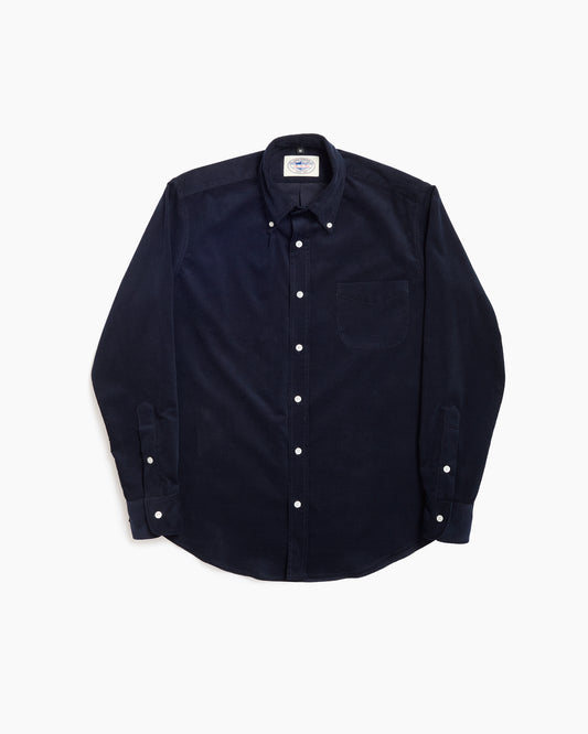 Navy Corduroy Ivy Shirt
