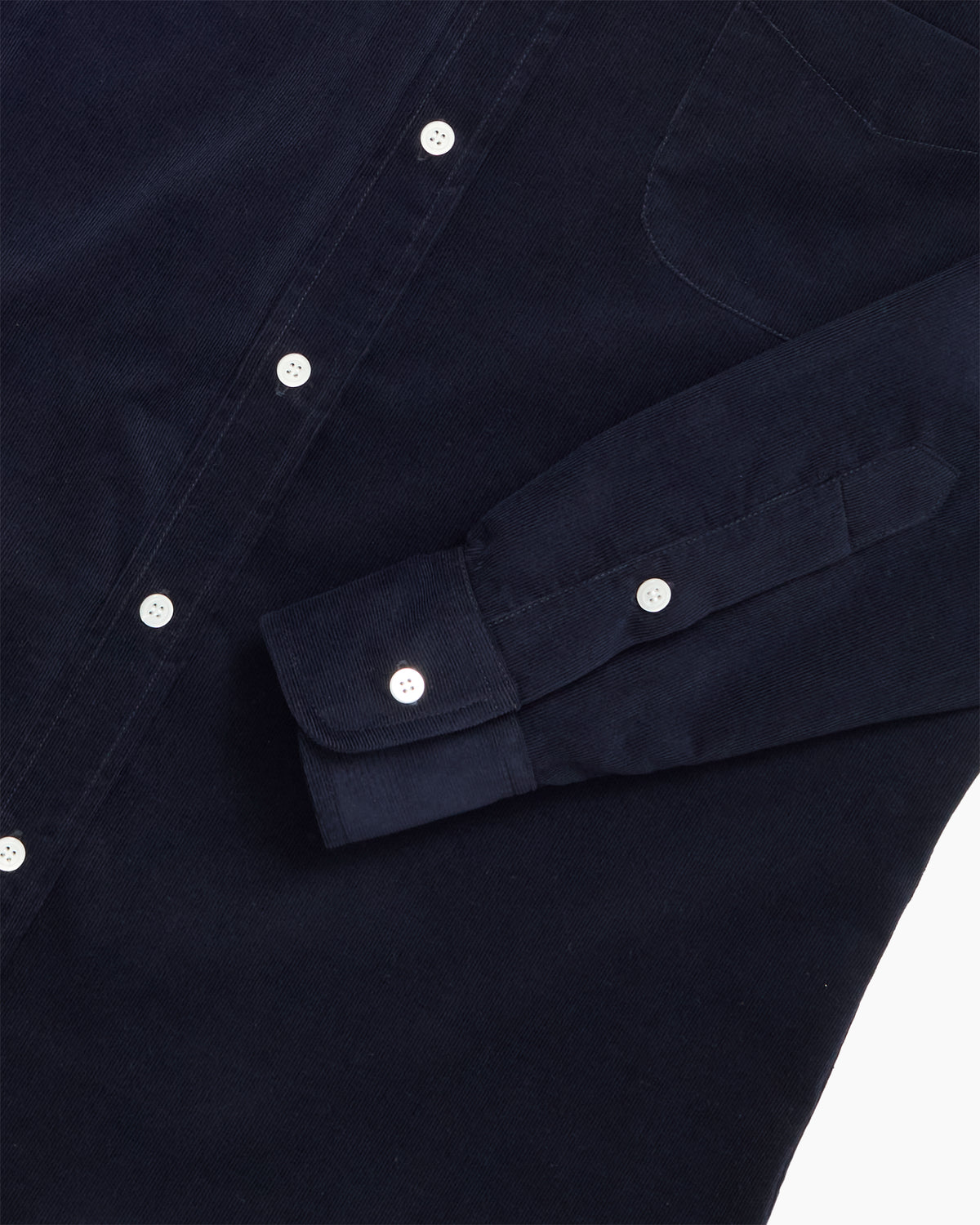 Navy Corduroy Ivy Shirt