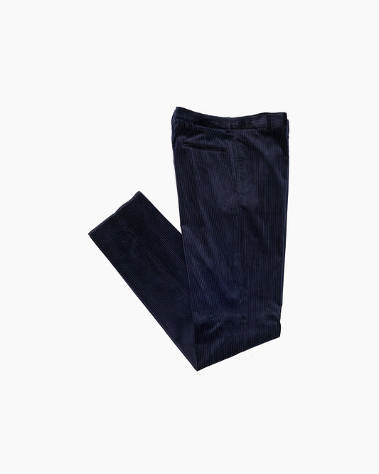Navy Corduroy Ivy Trouser
