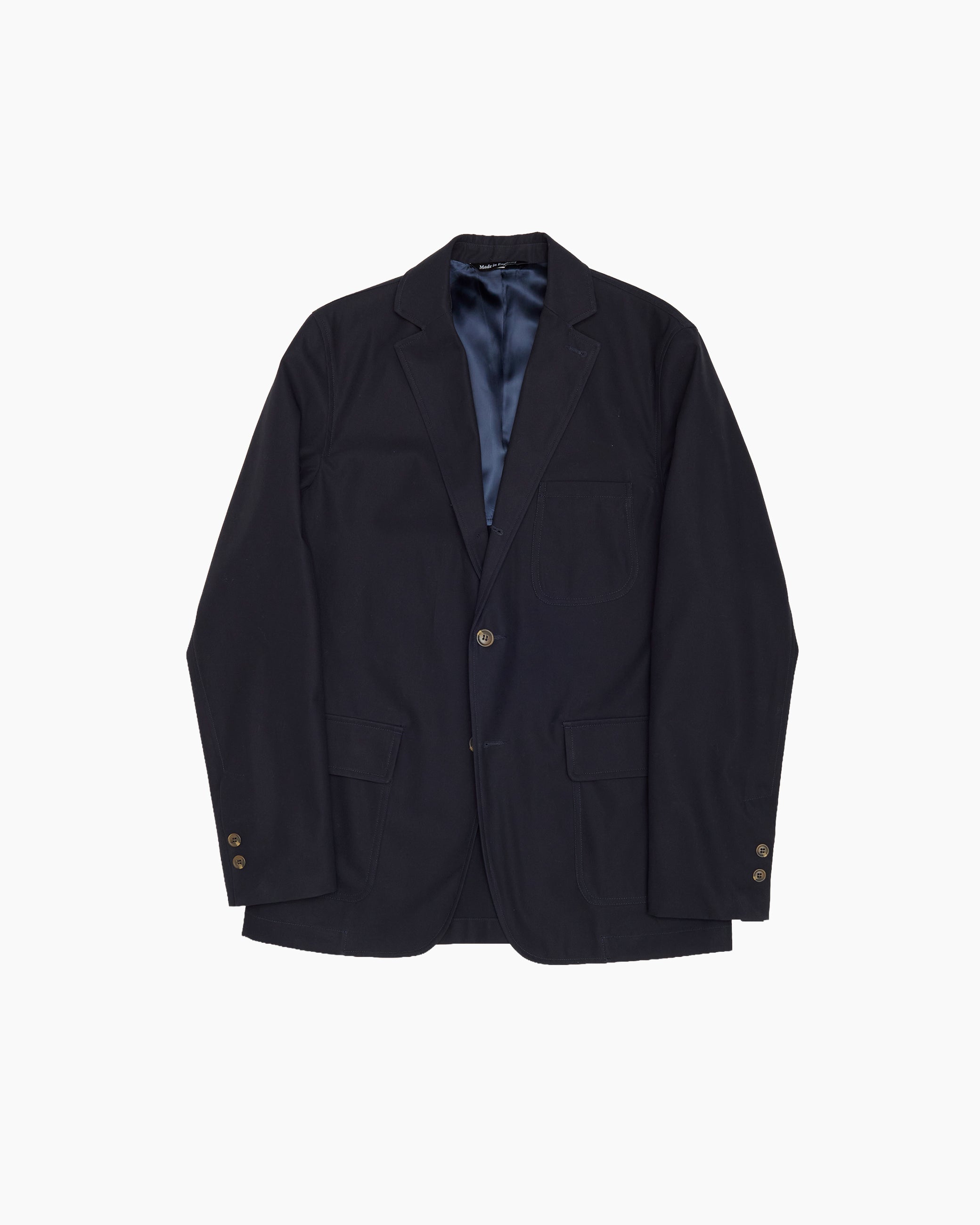 Japanese Navy Cotton Twill Ivy Jacket – JOHN SIMONS