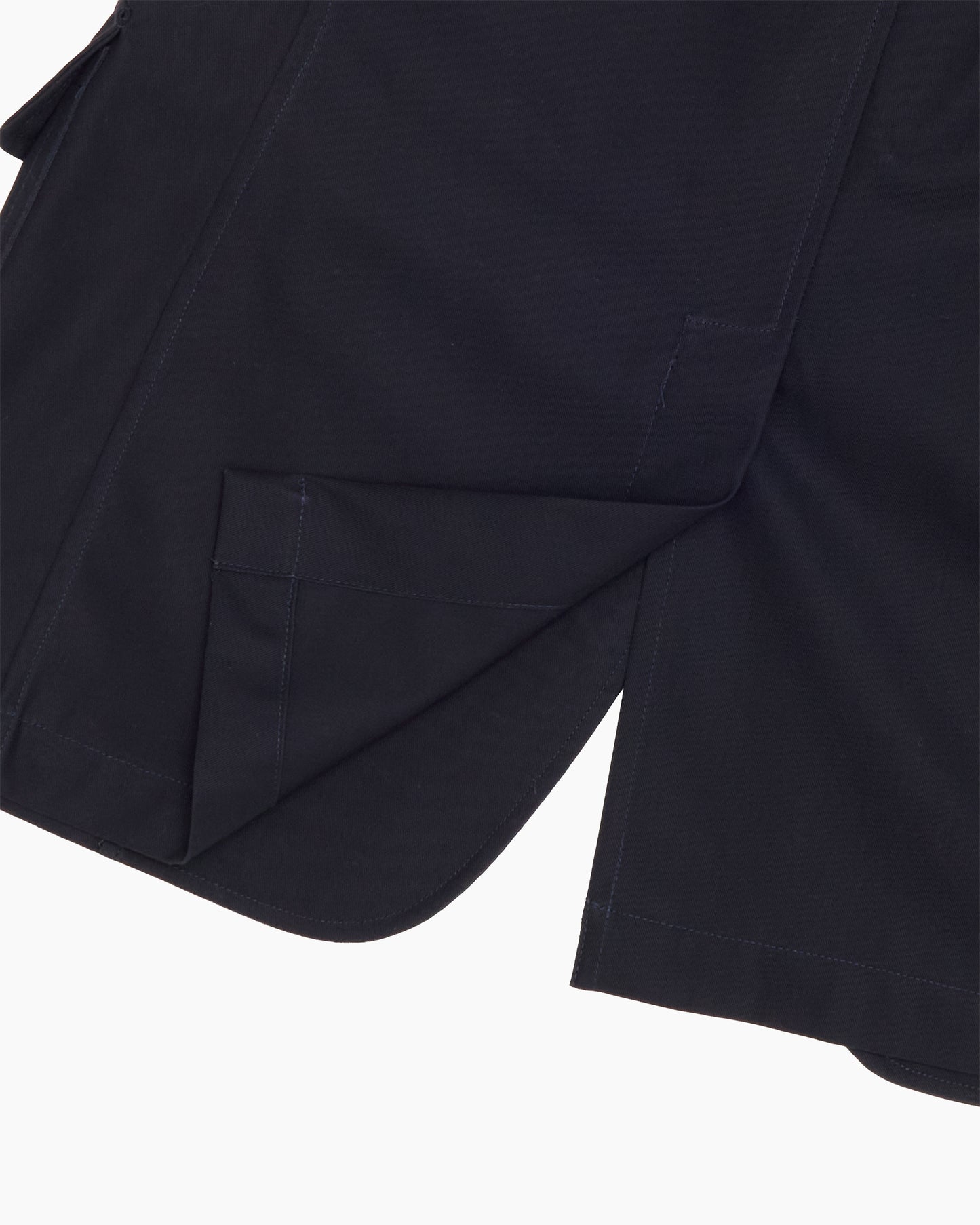 Japanese Navy Cotton Twill Ivy Jacket