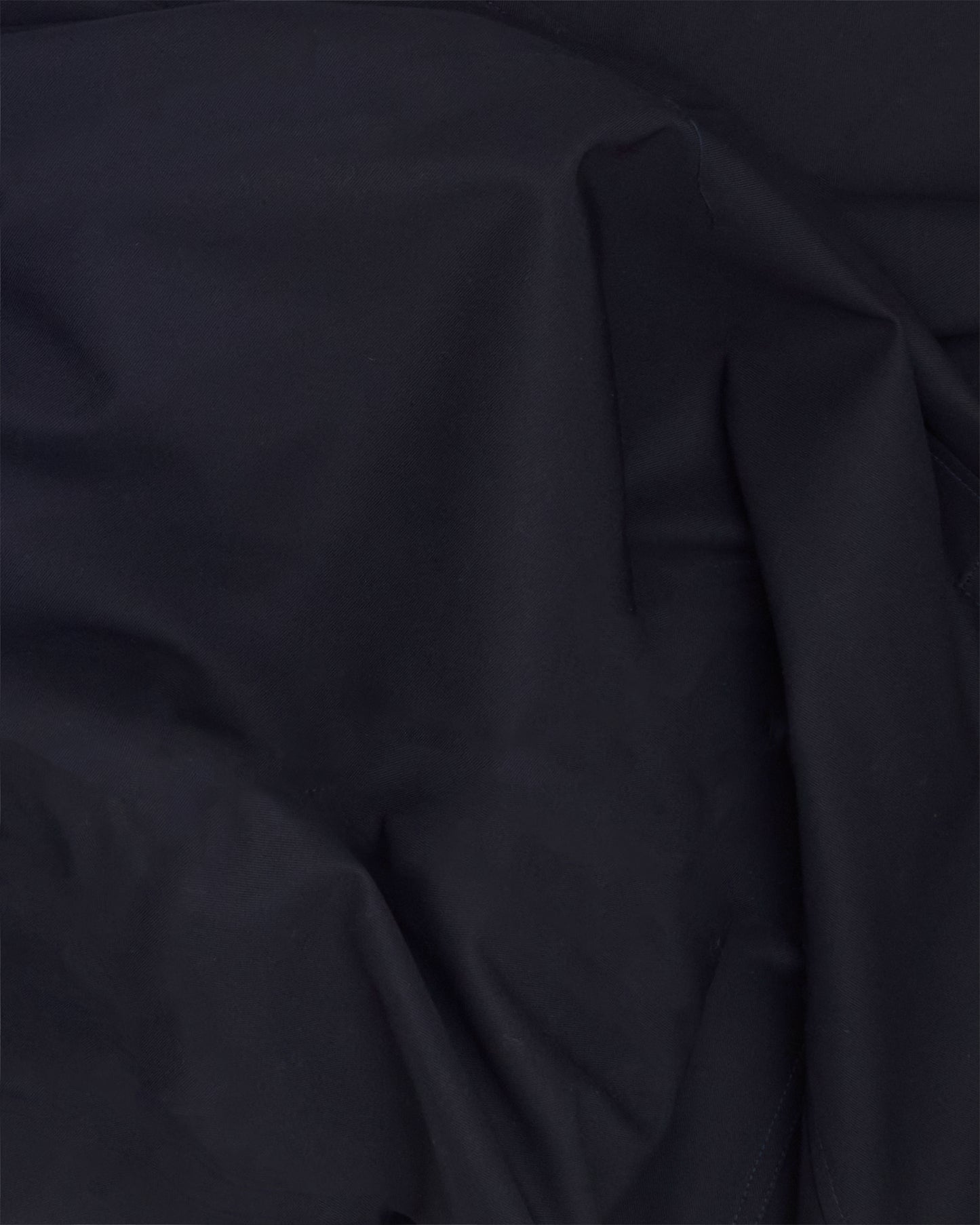 Japanese Navy Cotton Twill Ivy Trouser