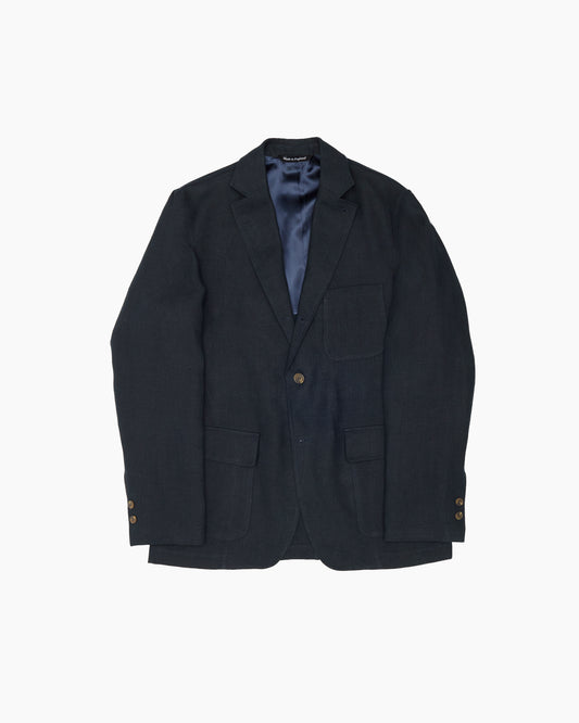 Navy Linen Ivy Jacket