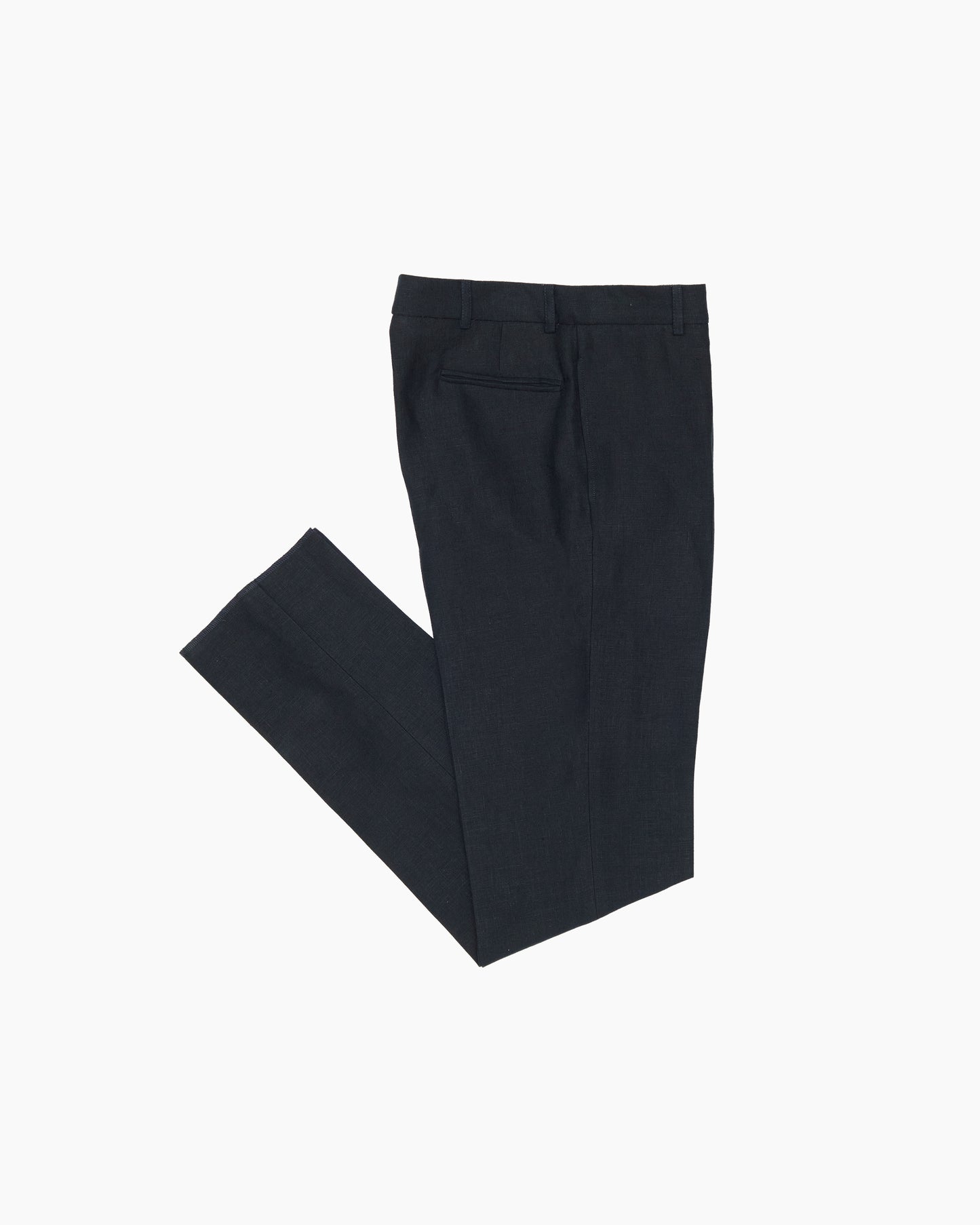 Navy Linen Ivy Trouser