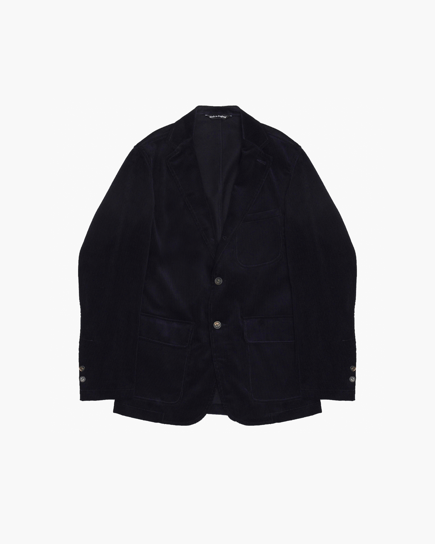 Navy Needlecord Ivy Jacket