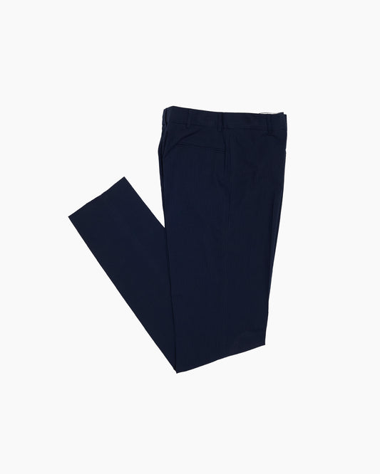 Navy Japanese Seersucker Ivy Trouser