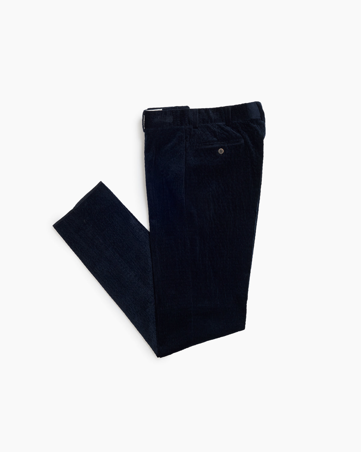 Navy Seersucker Corduroy Ivy Trouser