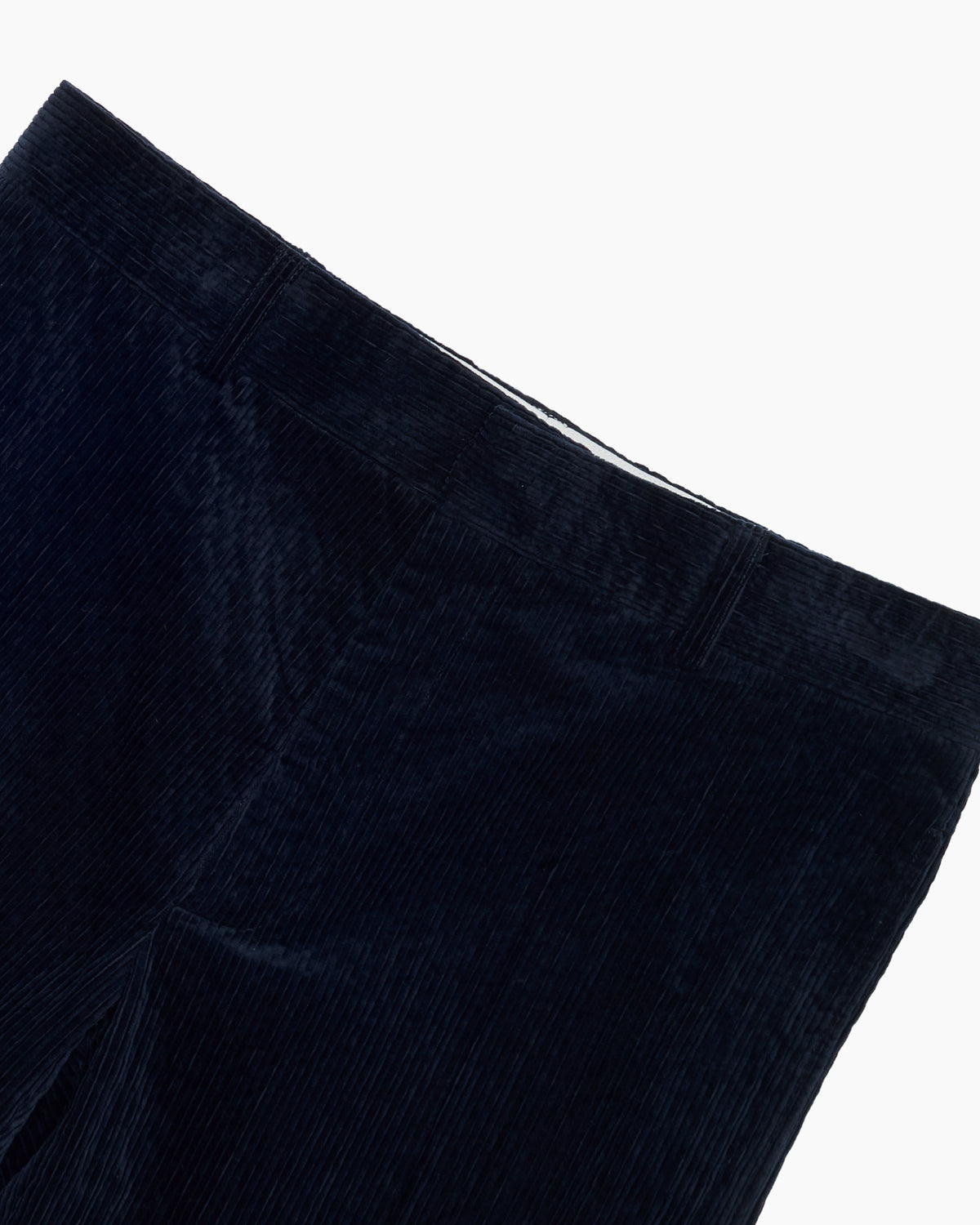 Navy Seersucker Corduroy Ivy Trouser