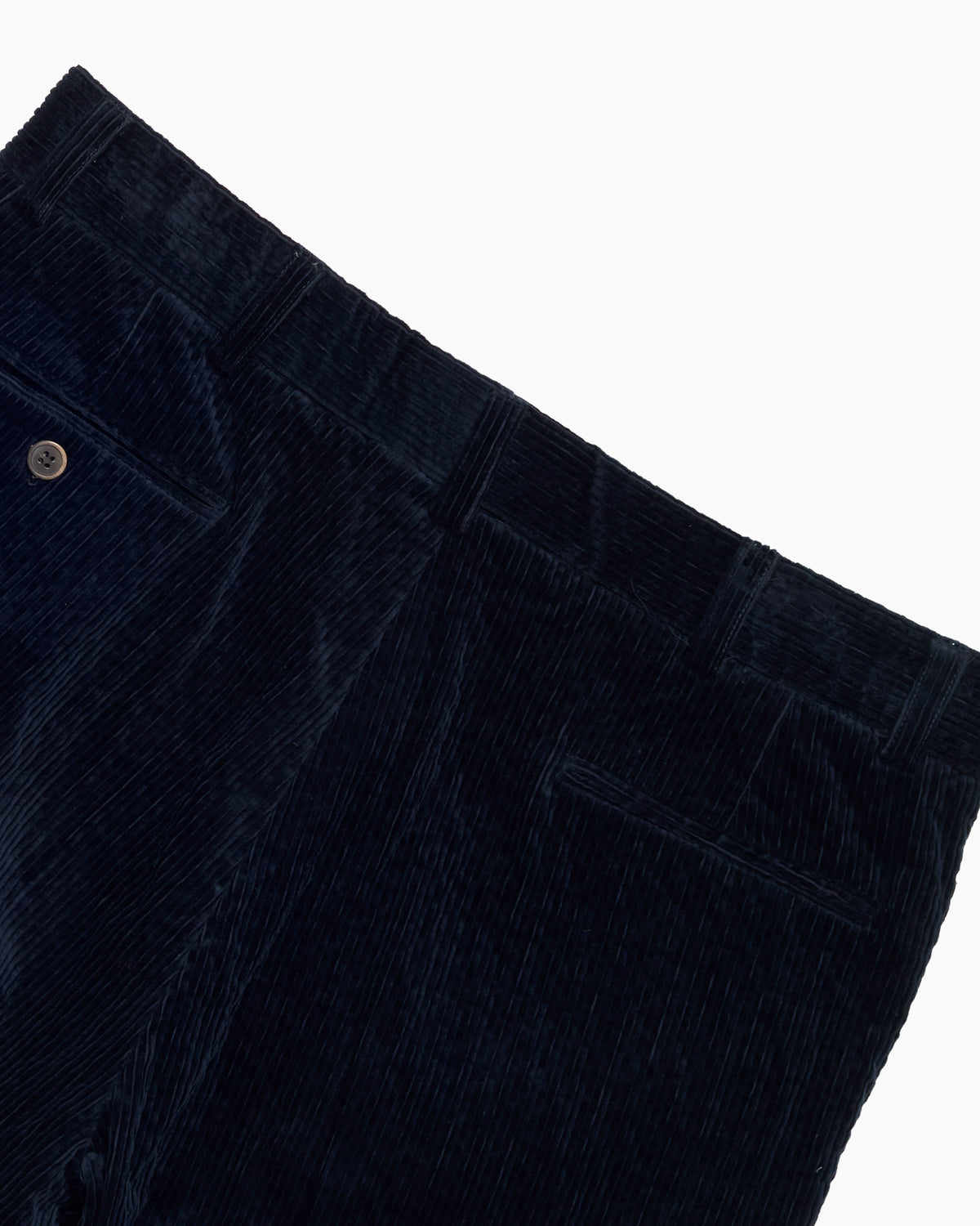 Navy Seersucker Corduroy Ivy Trouser