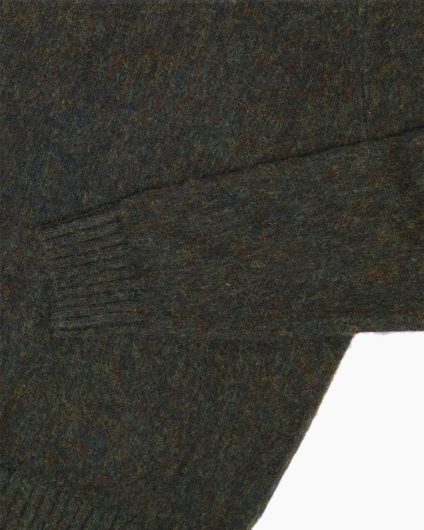 Nori Melange Brushed Shetland Knit Jumper