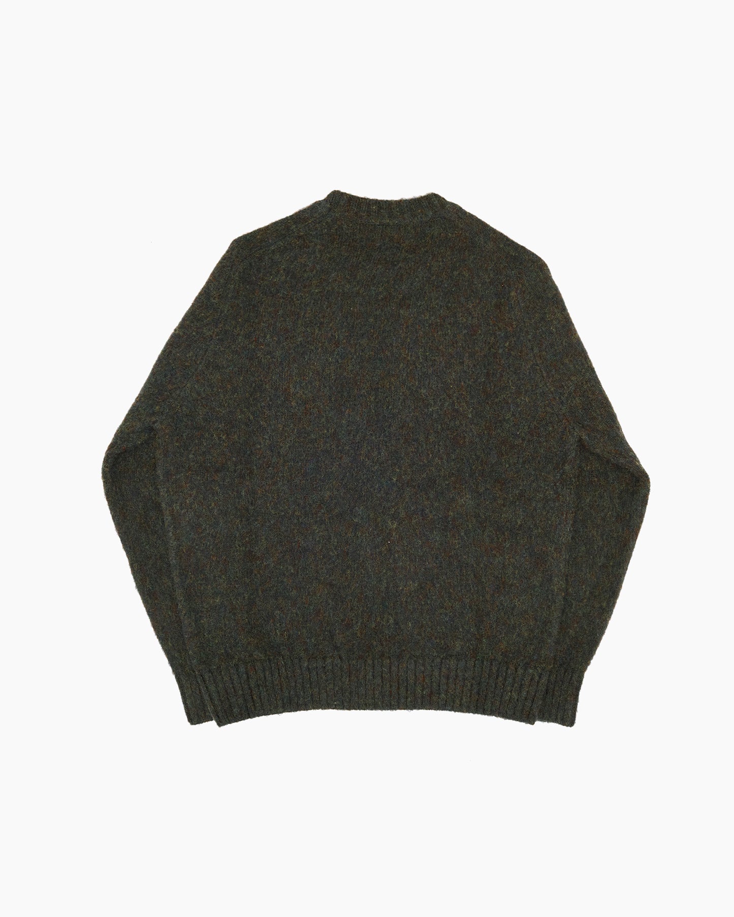 Nori Melange Brushed Shetland Knit Jumper