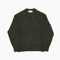 Nori Melange Brushed Shetland Knit Jumper