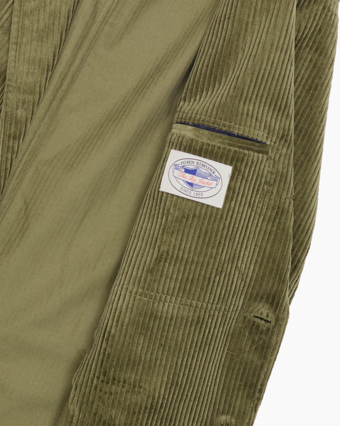 Olive Corduroy Ivy Jacket