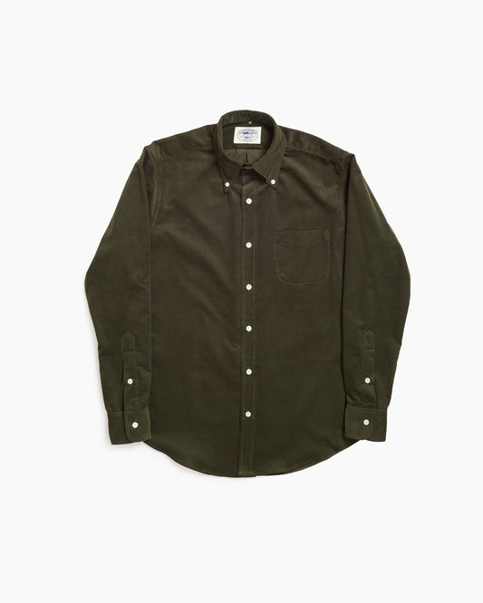 Olive Corduroy Ivy Shirt