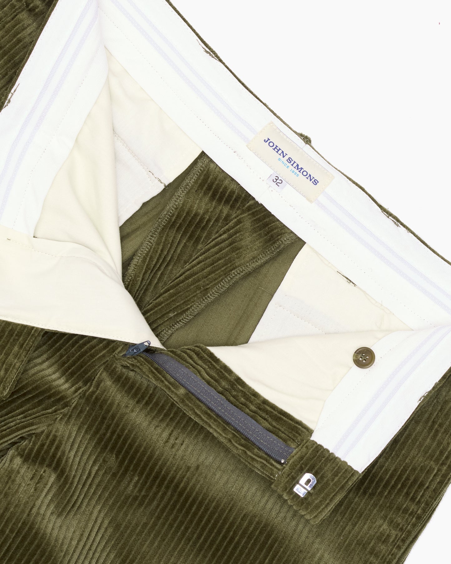 Olive Corduroy Ivy Trouser