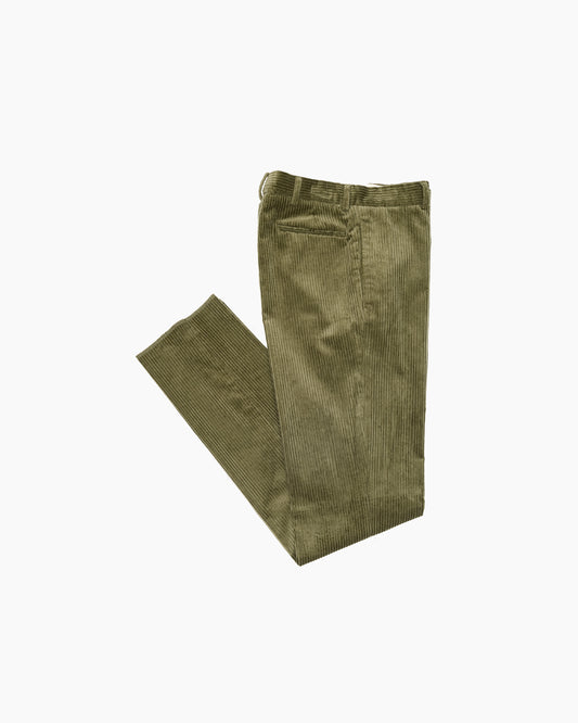 Olive Corduroy Ivy Trouser