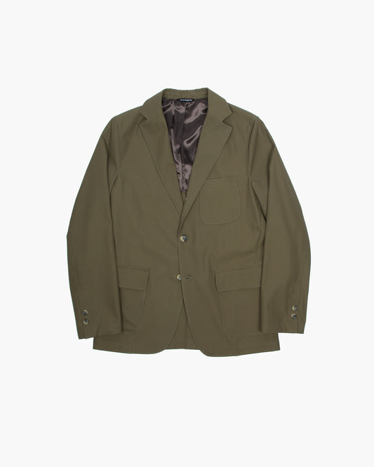Japanese Olive Cotton Twill Ivy Jacket