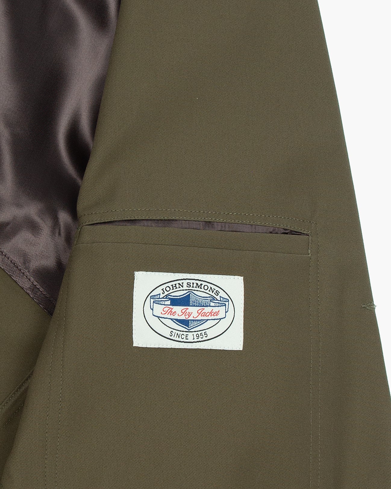 Japanese Olive Cotton Twill Ivy Jacket