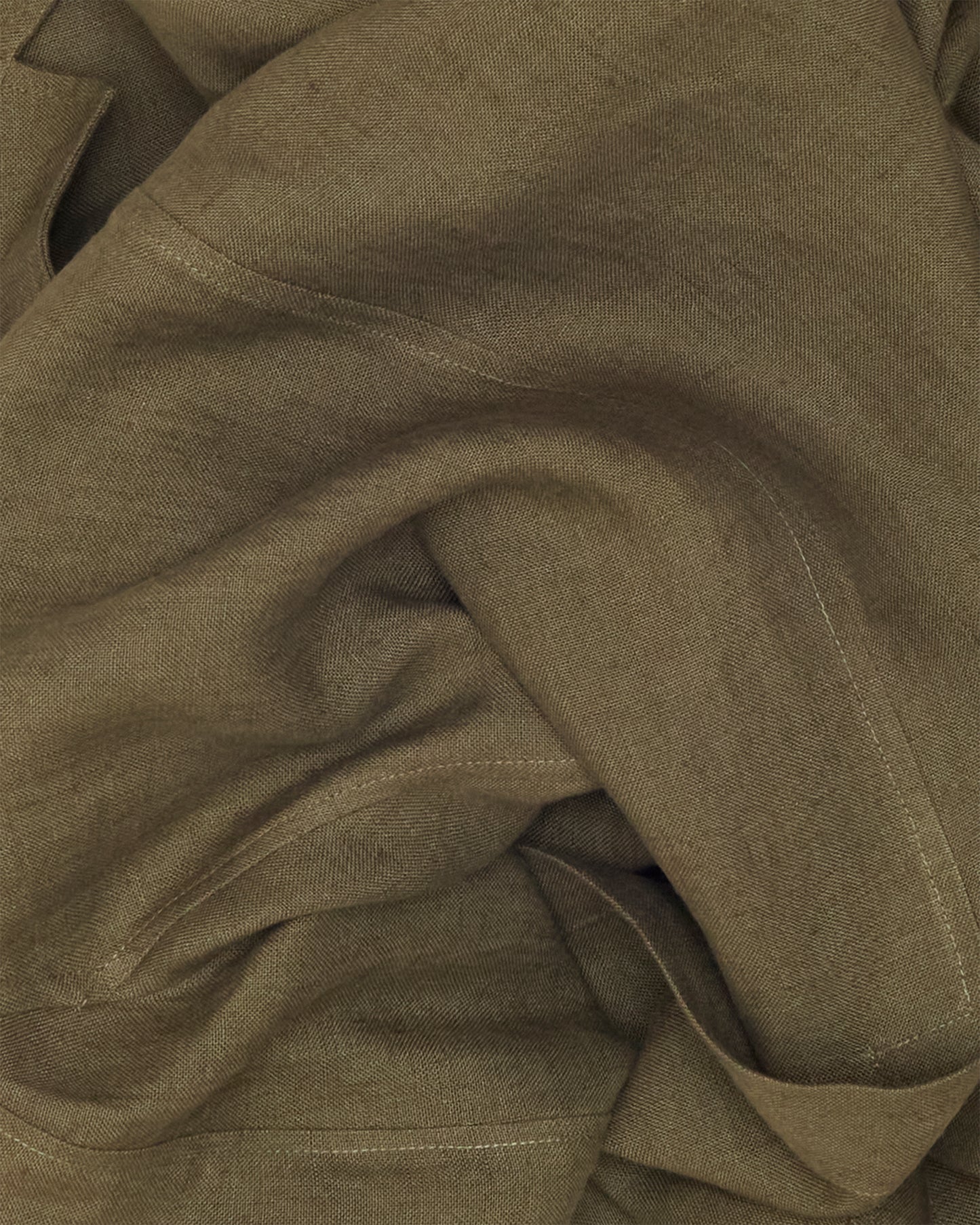 Olive Linen Ivy Trouser