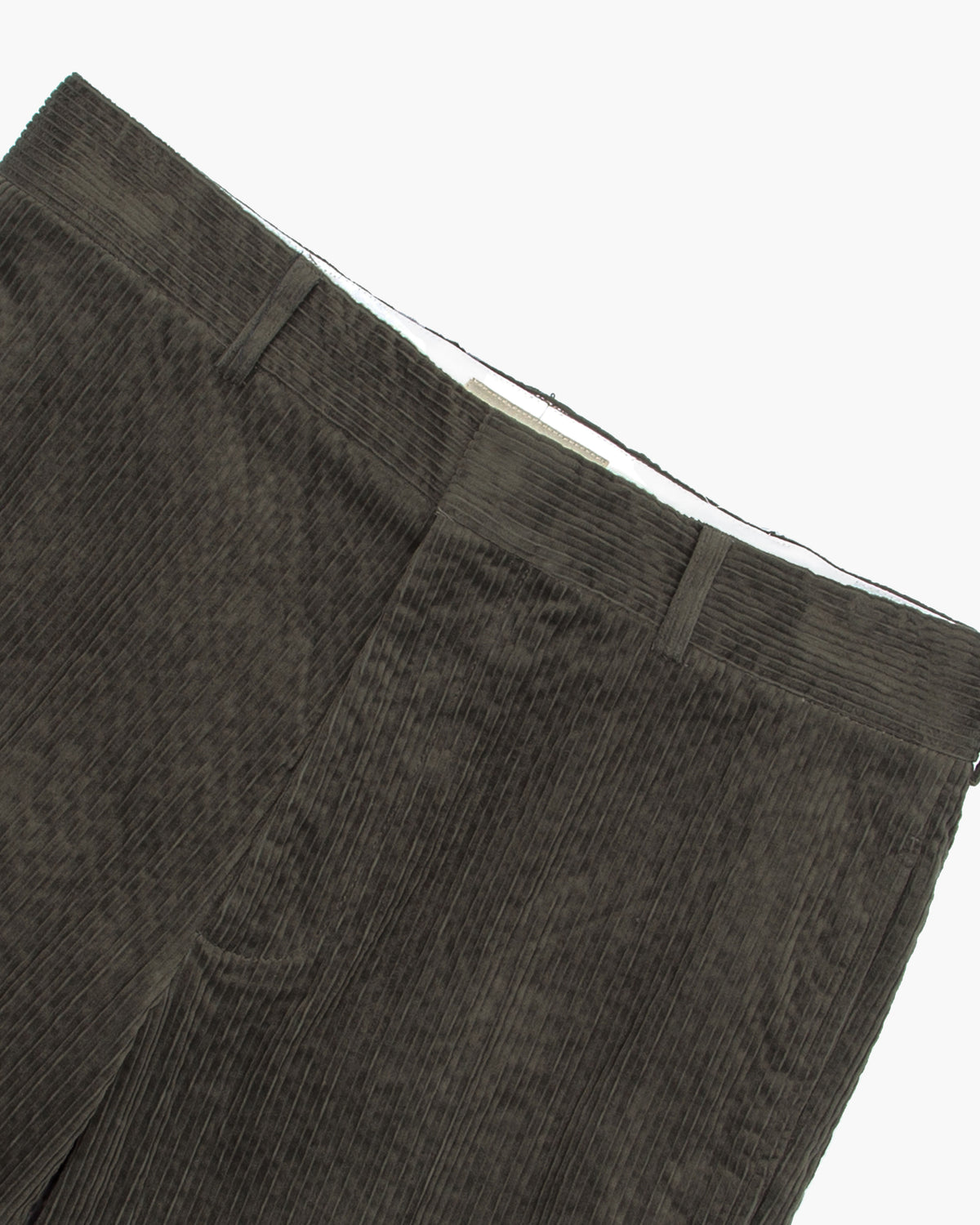 Olive Seersucker Corduroy Ivy Trouser