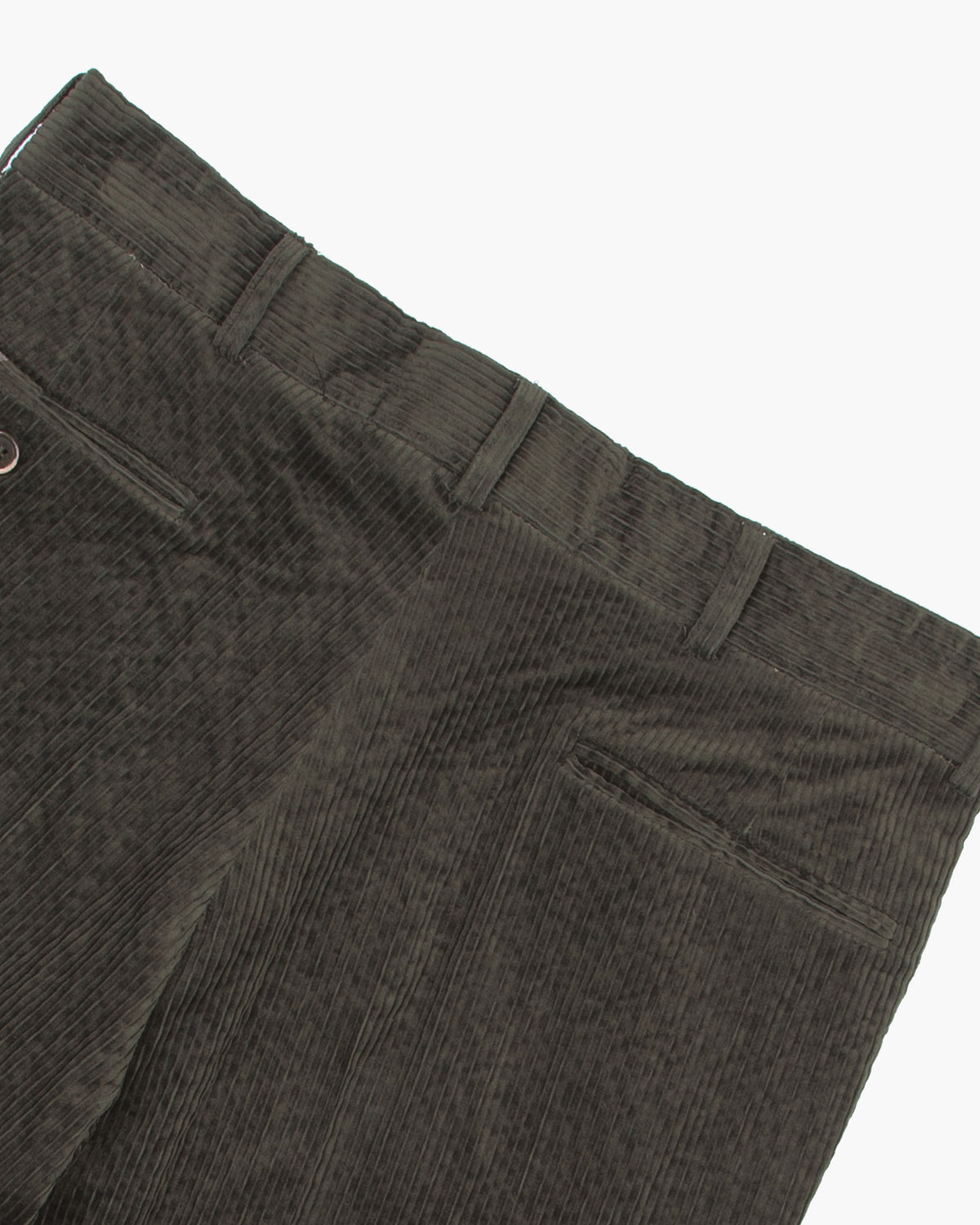 Olive Seersucker Corduroy Ivy Trouser
