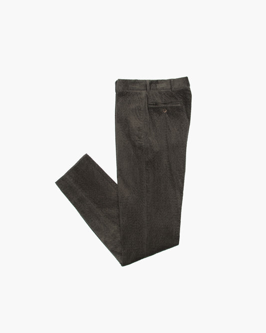 Olive Seersucker Corduroy Ivy Trouser