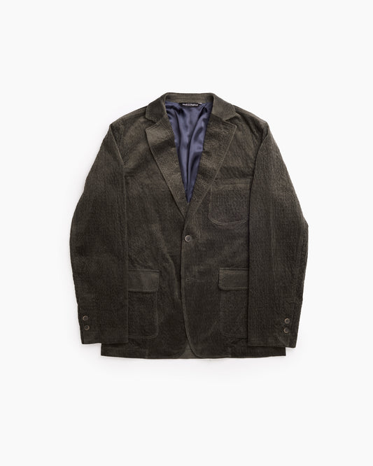 Olive Seersucker Corduroy Ivy Jacket