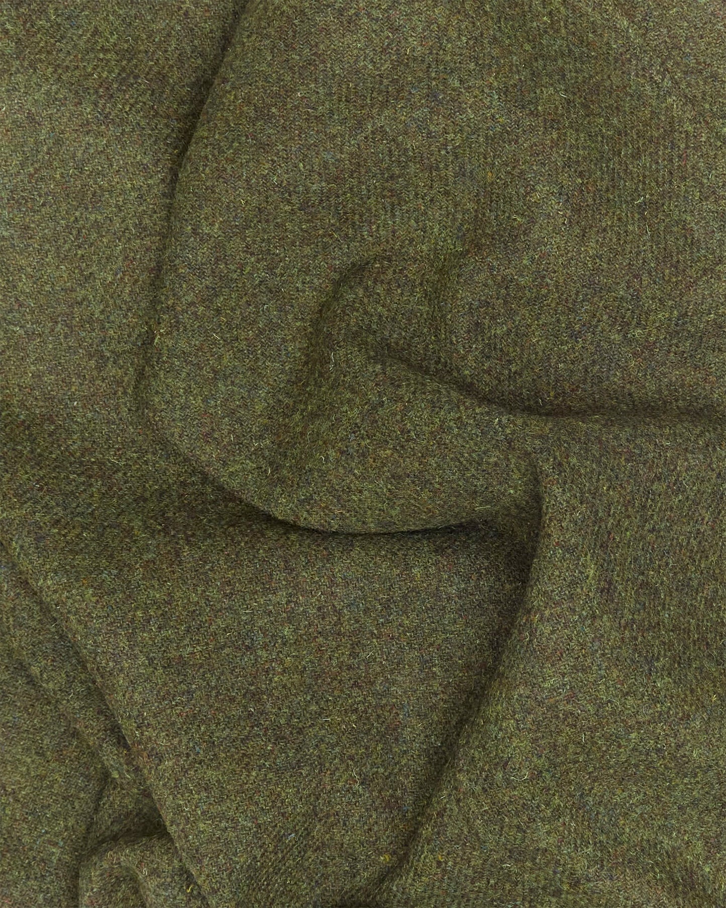 Green Harris Tweed Overcoat