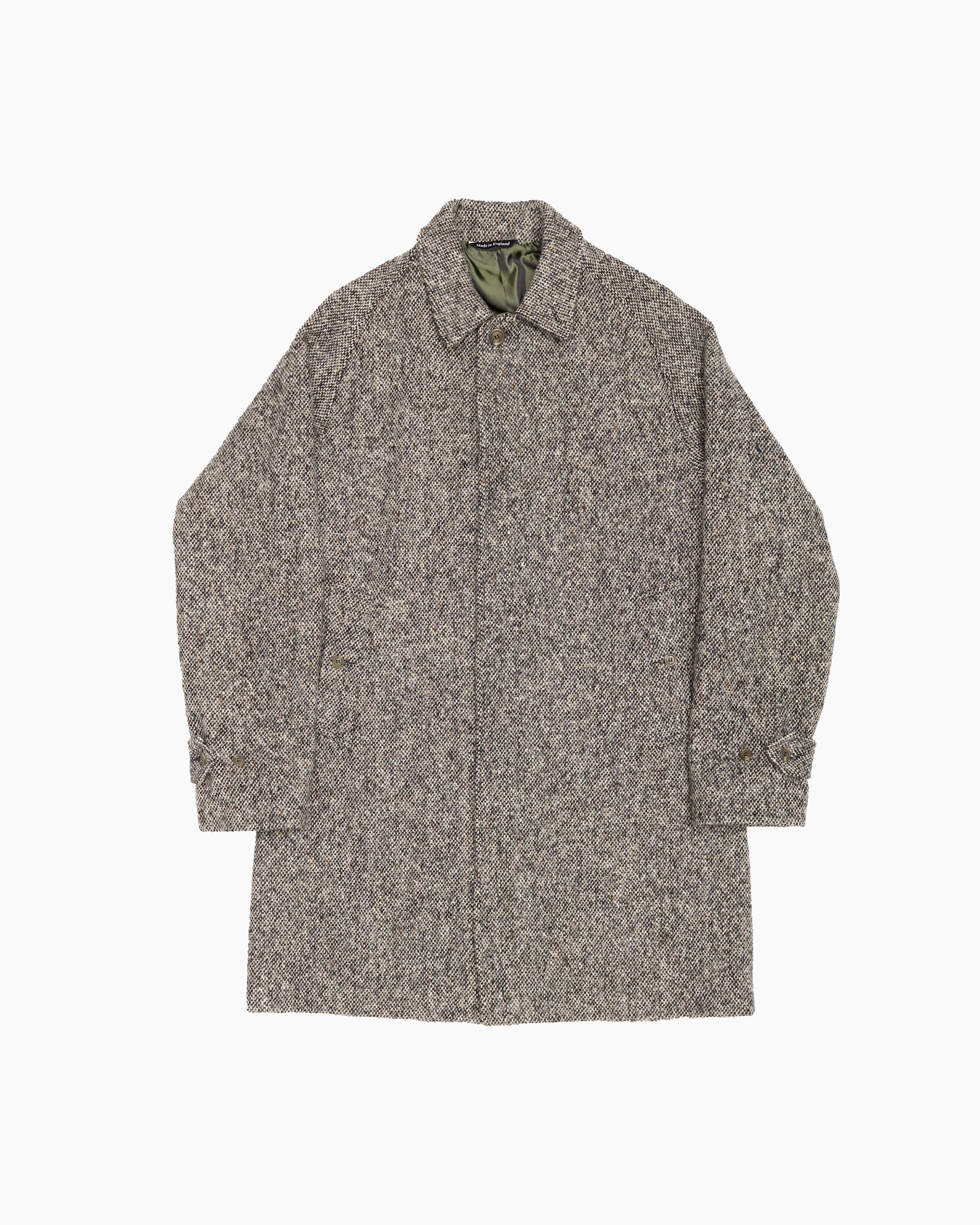 Grey 50s Donegal Magee Overcoat