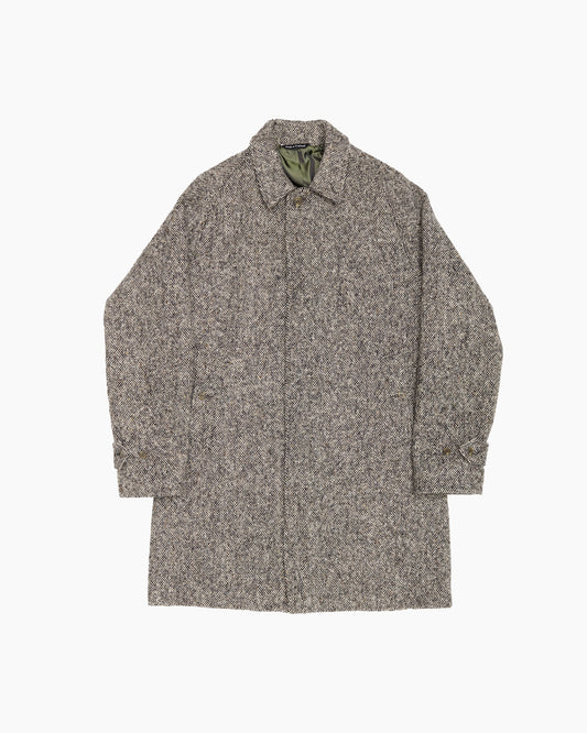 Grey 50s Donegal Magee Overcoat