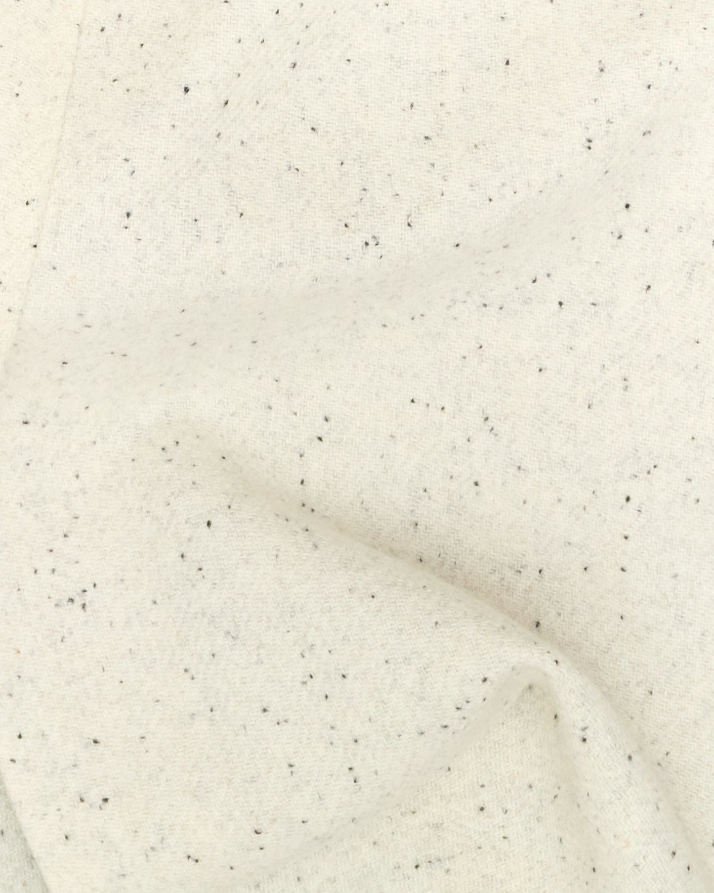 Full Length Vanilla Cream Harris Tweed Overcoat