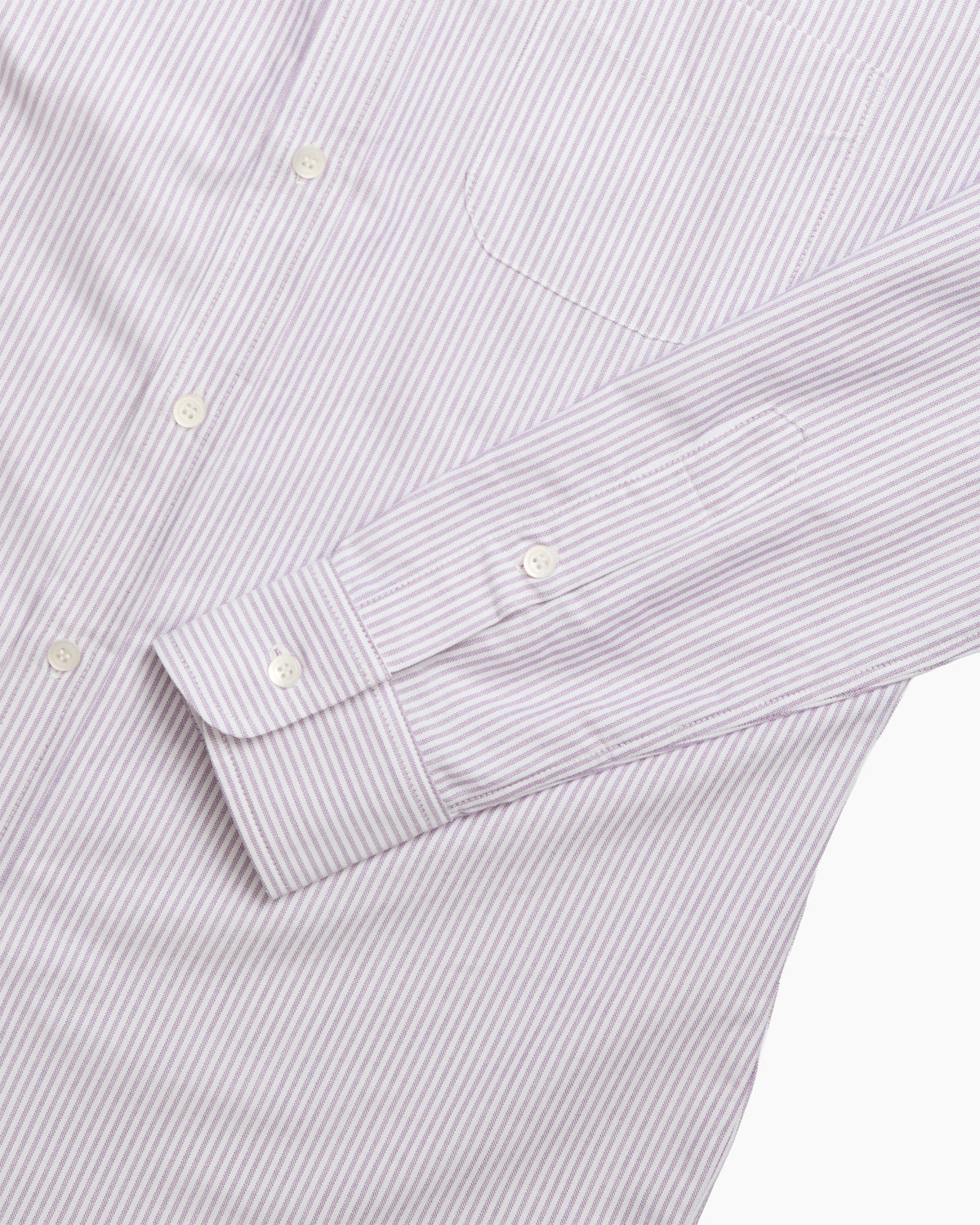 Purple University Stripe Oxford Ivy Shirt