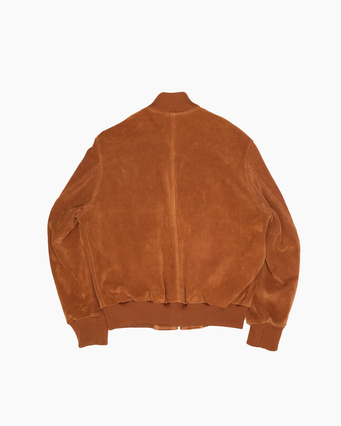 Suede '50s Bomber Jacket