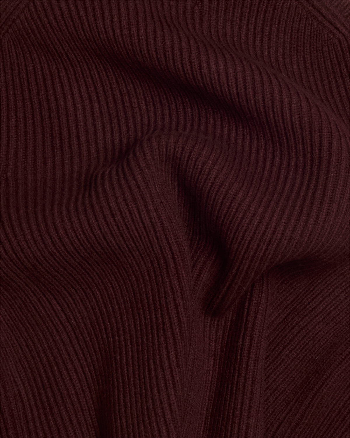 Burgundy Ribbed Shawl Collar Cardigan