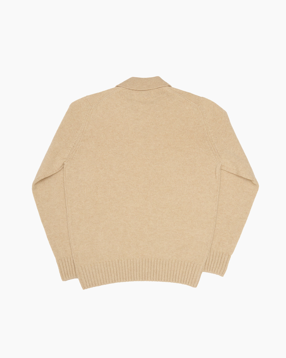 Peanut Knit Shetland Fly Polo Jumper