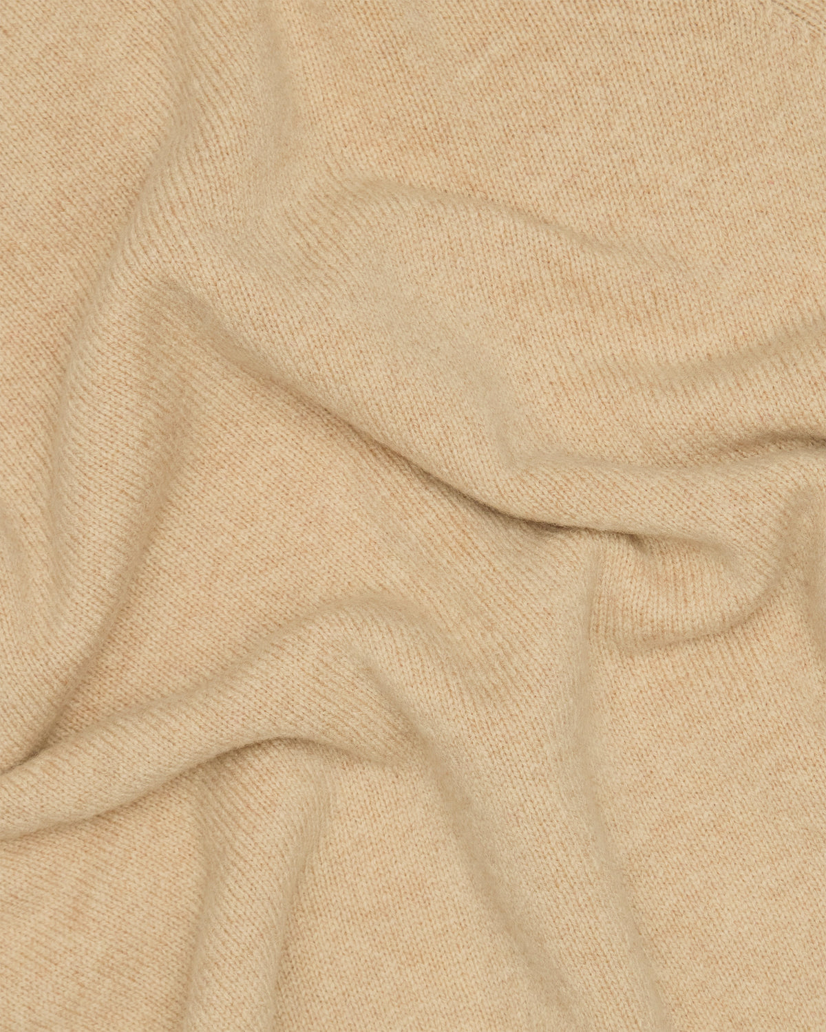 Peanut Knit Shetland Fly Polo Jumper