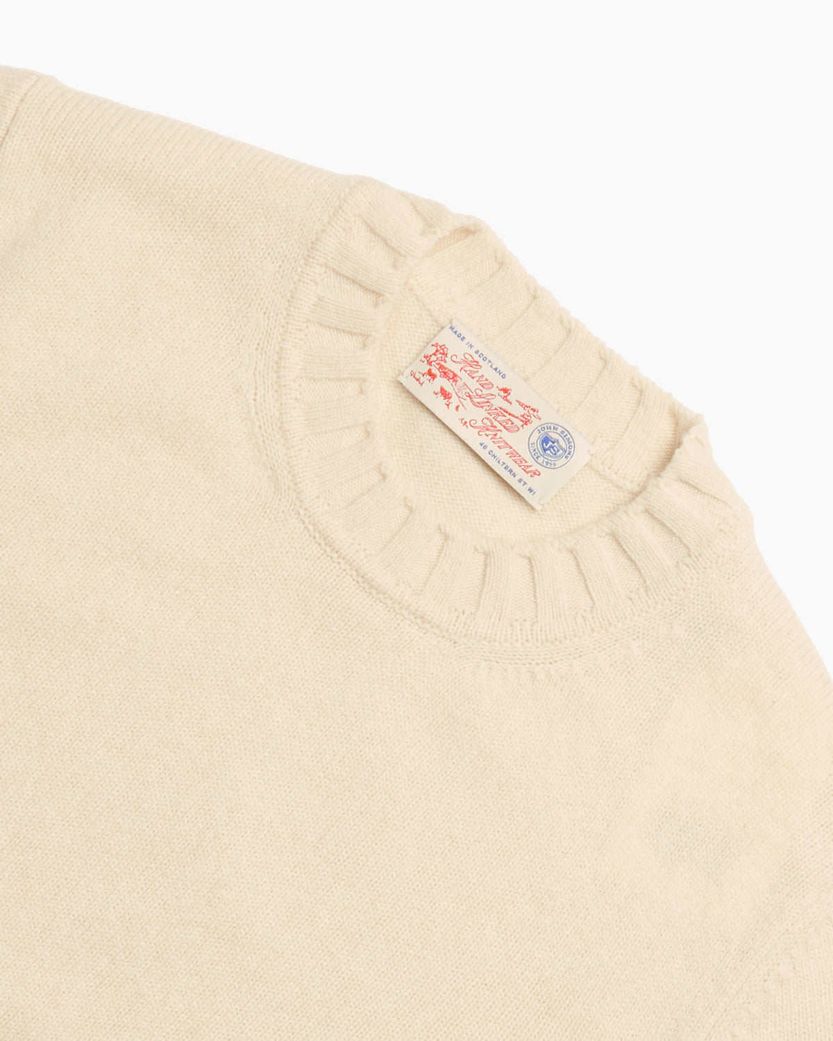 Cream Super Soft Shetland Knit Jumper