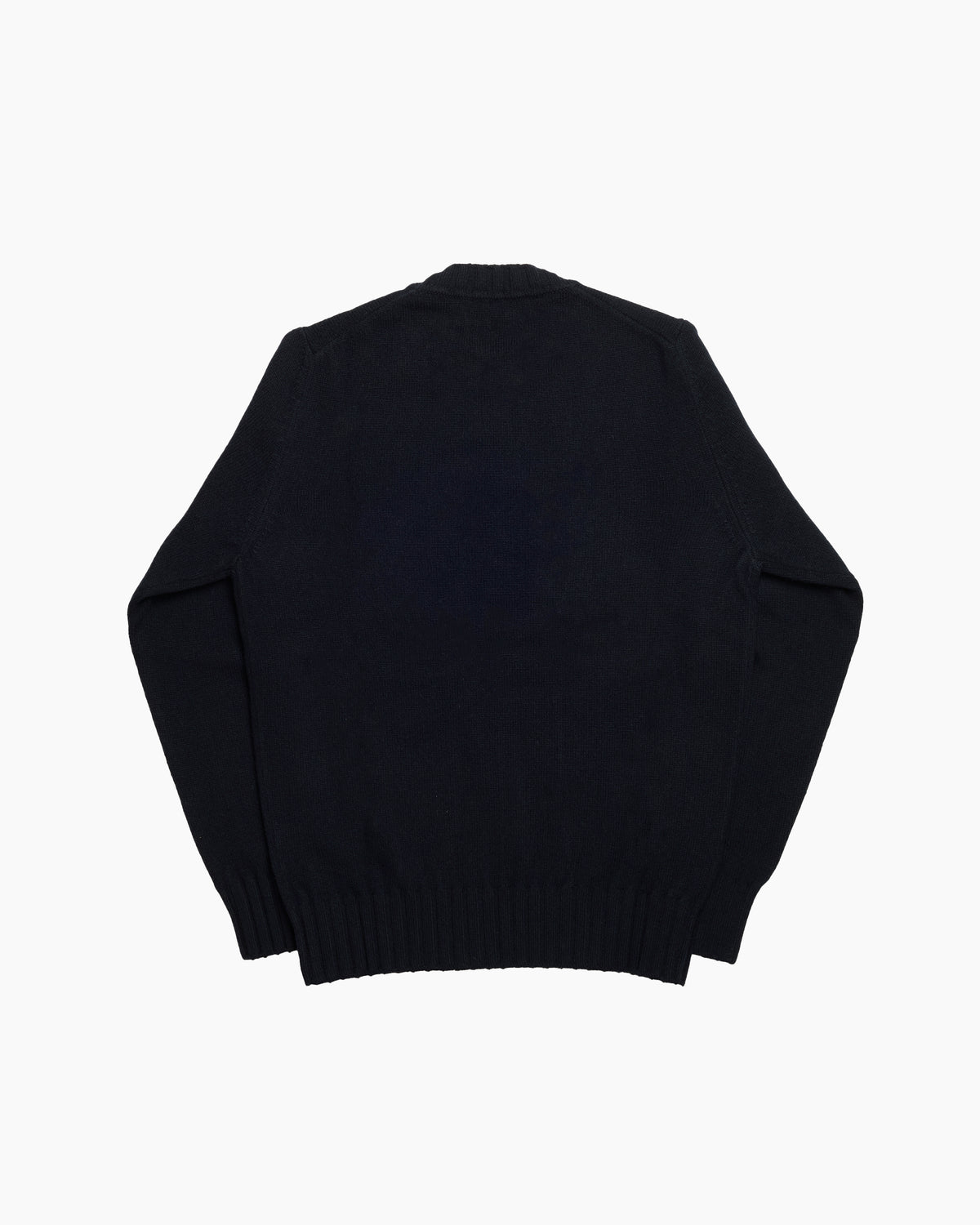 Navy Super Soft Shetland Knit Jumper