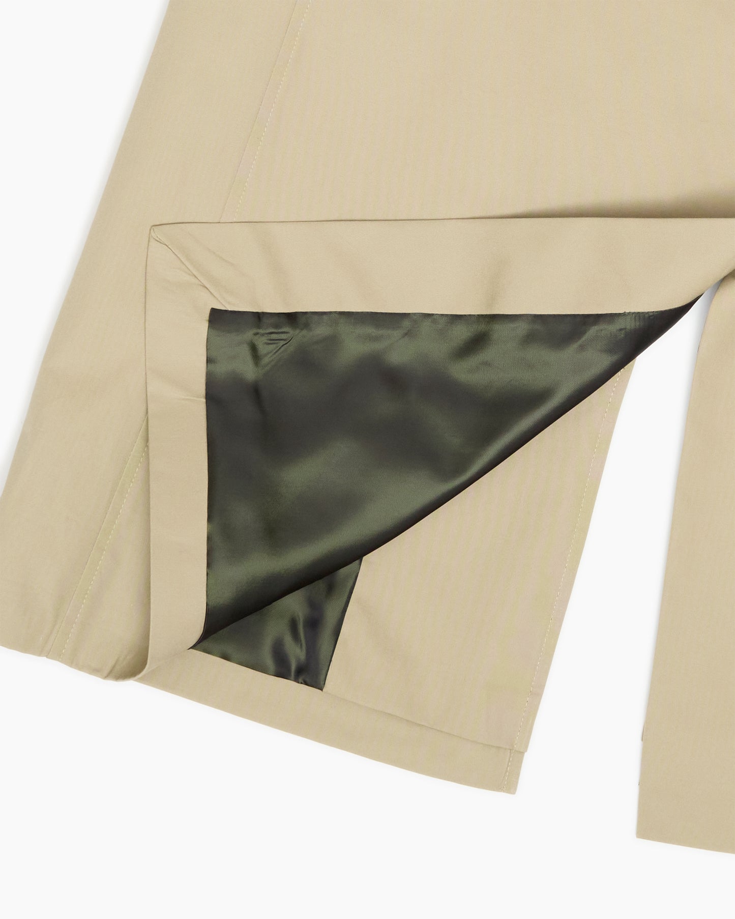Beige Raincoat