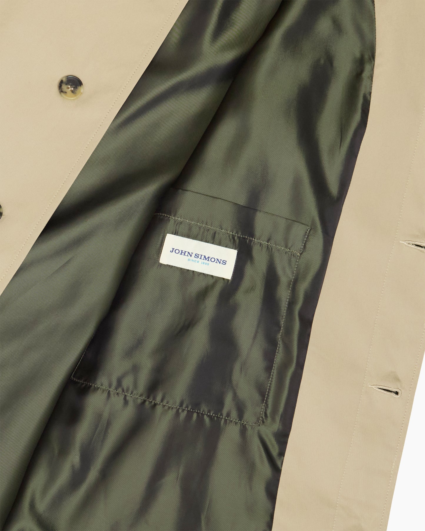 Beige Raincoat