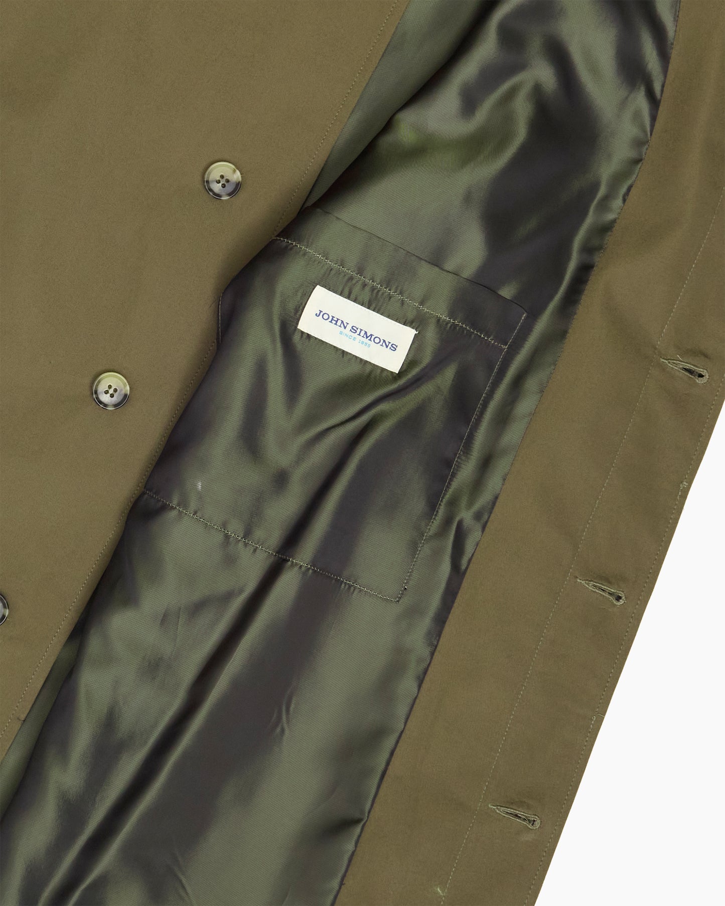 Olive Raincoat